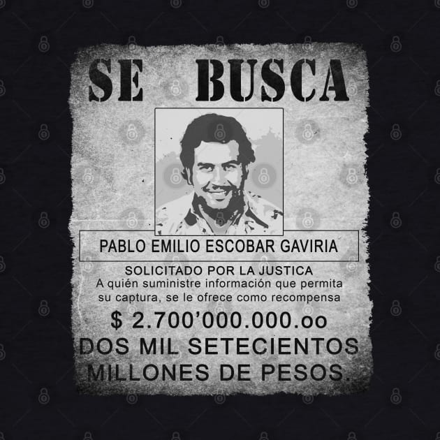 Narcos - Wanted: Pablo Escobar by Wykd_Life